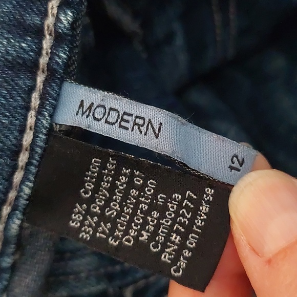 APT 9 Baby Bootcut Modern Fit Jeans - Picture 4 of 10